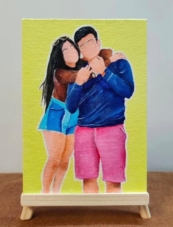 Mini Canvas Painting - Image 4