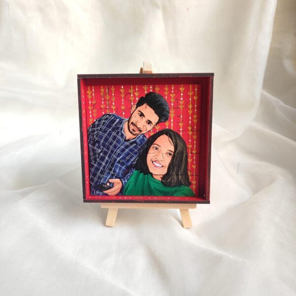 Handmade Portrait Puzzle - Image 4