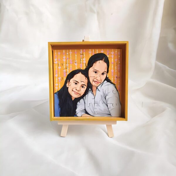 Handmade Portrait Puzzle - Image 2