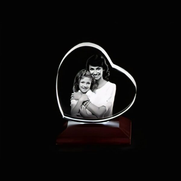 Personalized 3D Crystal Cube - Image 3