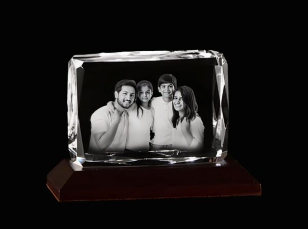Personalized 3D Crystal Cube - Image 6