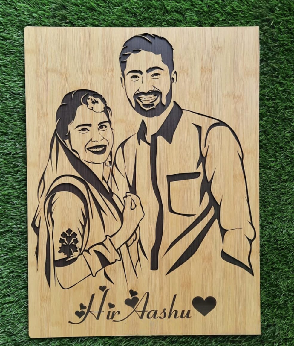 Wooden Portrait - Image 7
