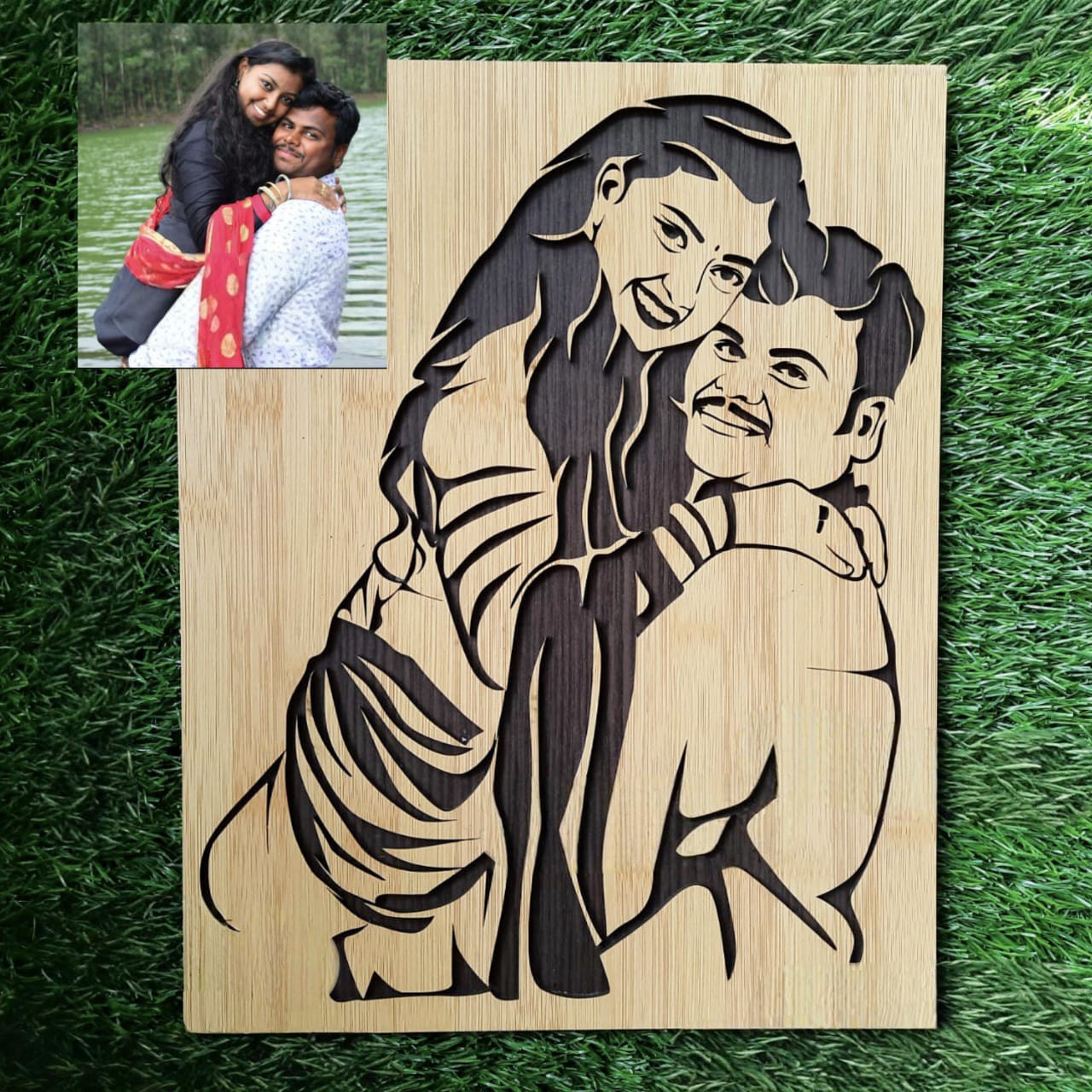 Wooden Portrait - Image 6