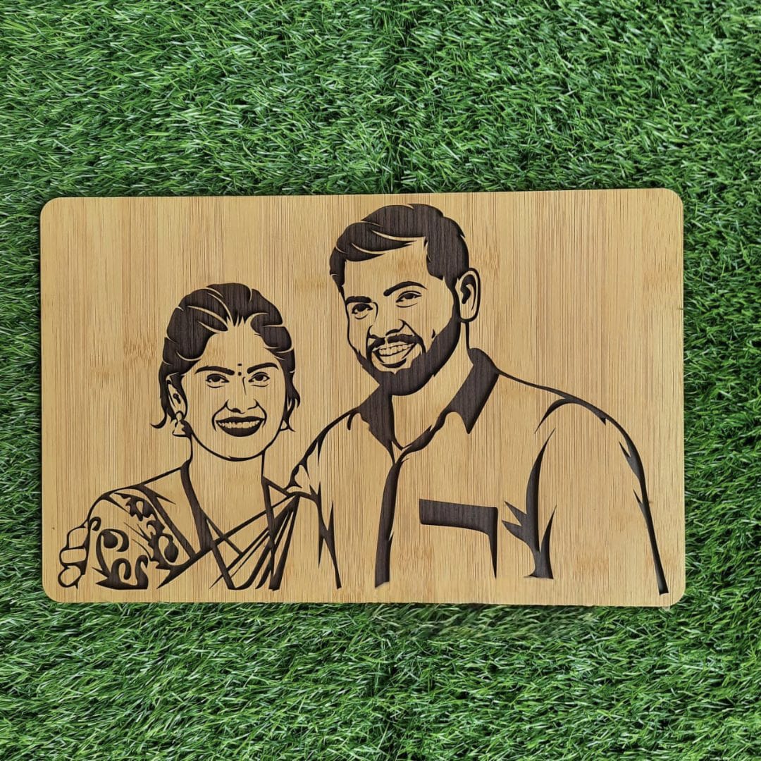 Wooden Portrait - Image 4