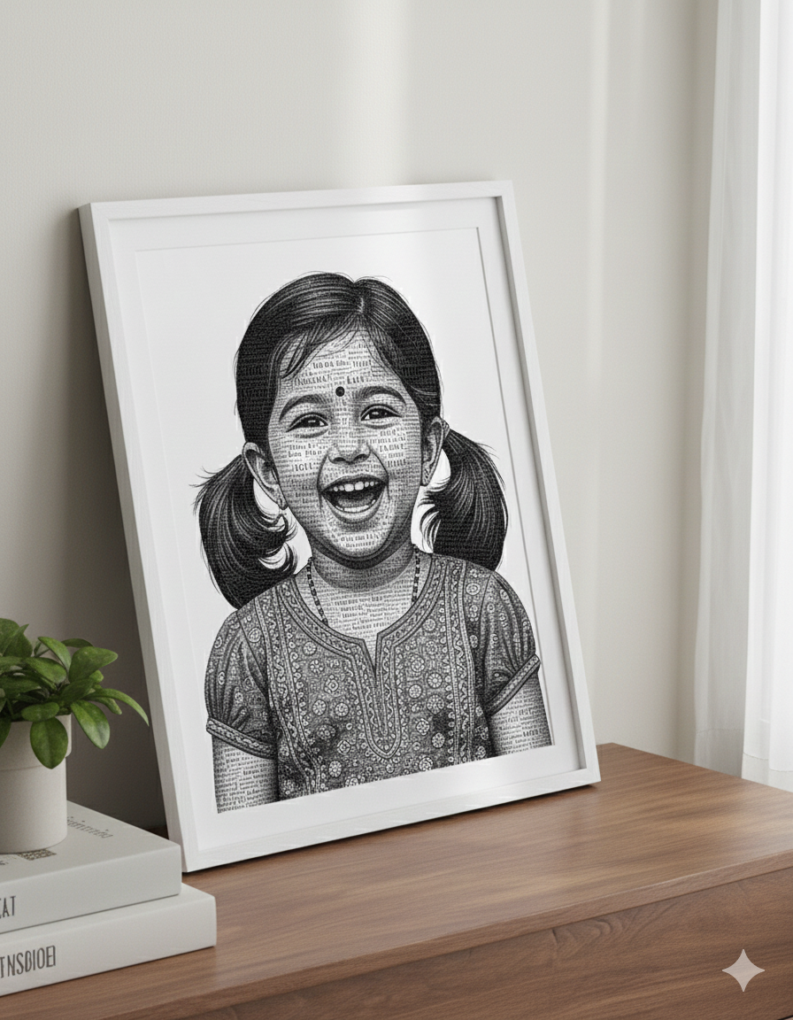 Text Portrait - Image 3