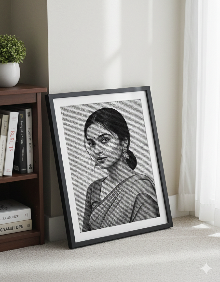 Text Portrait - Image 6