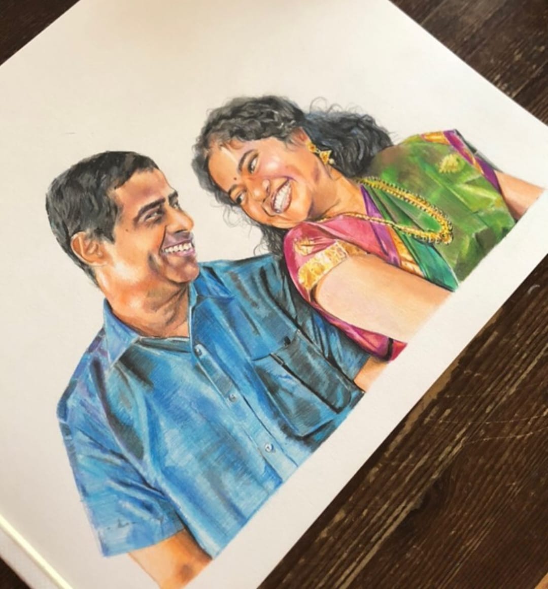 Colour Pencil Portrait - Image 9
