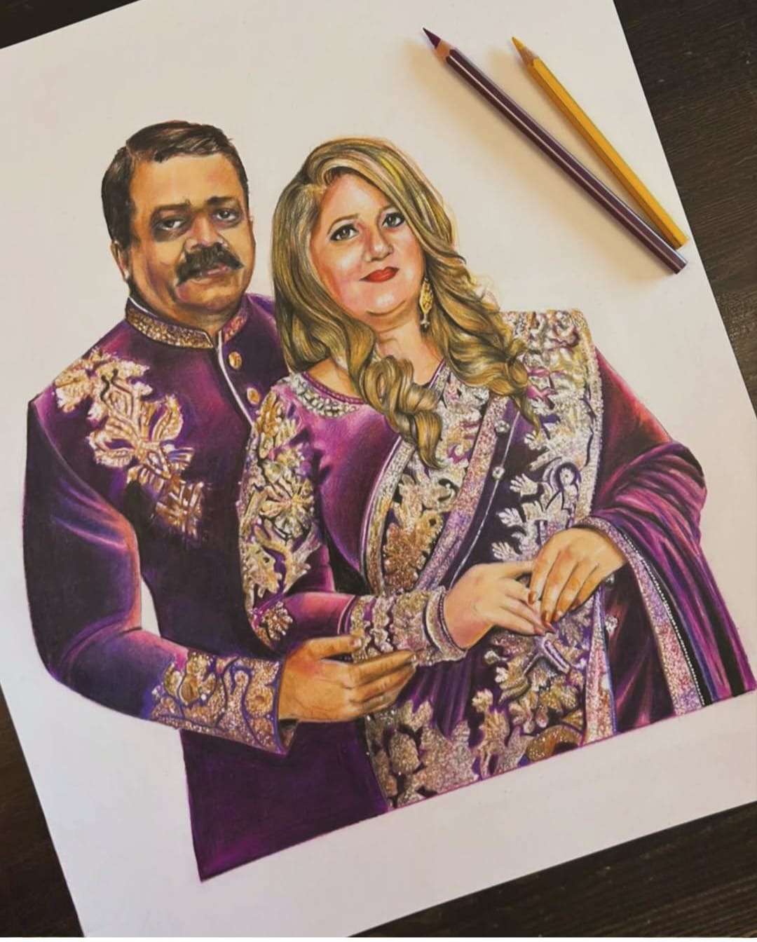 Colour Pencil Portrait