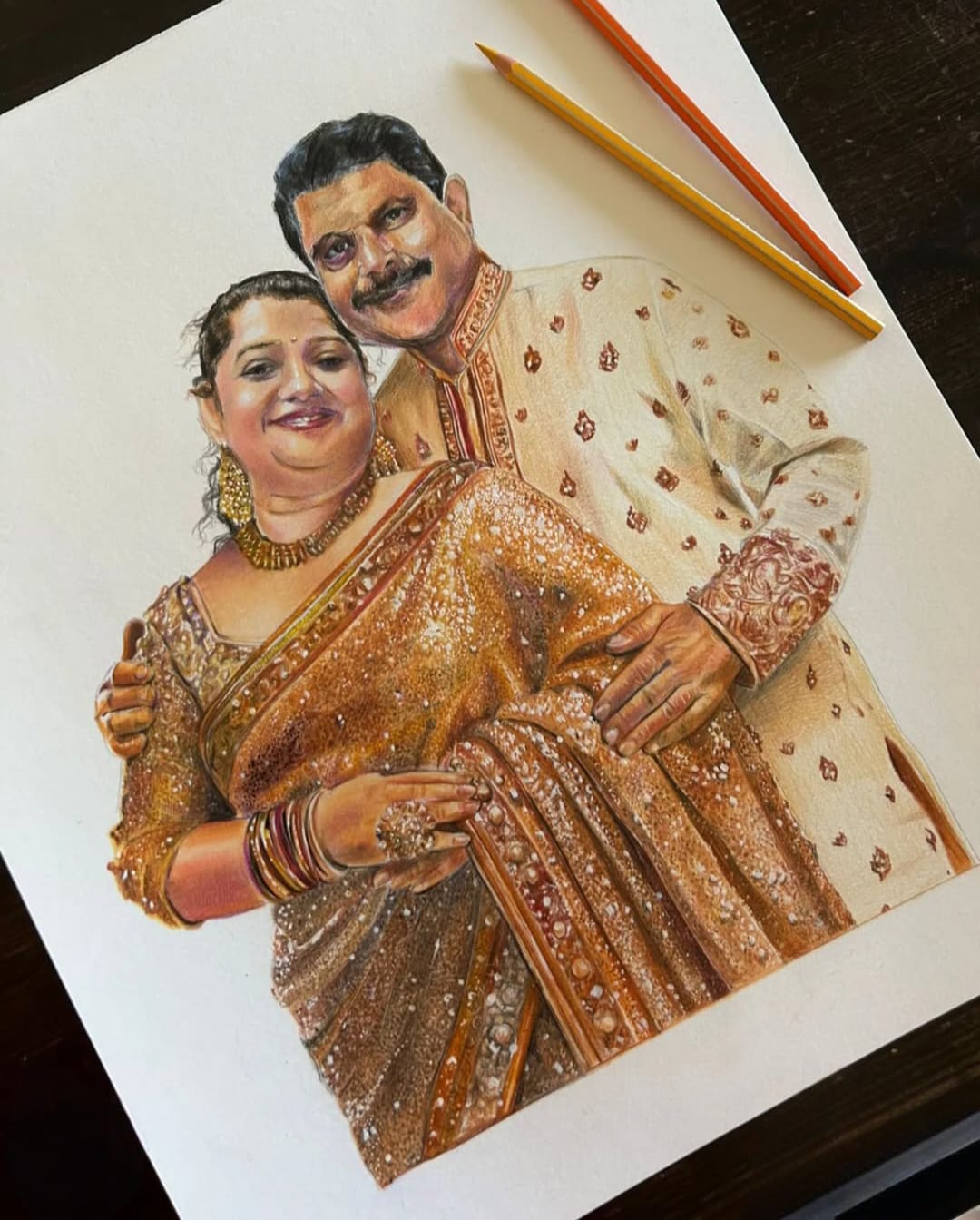 Colour Pencil Portrait - Image 7