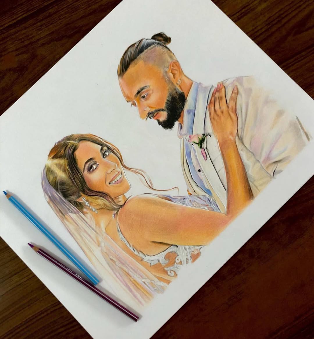 Colour Pencil Portrait - Image 8