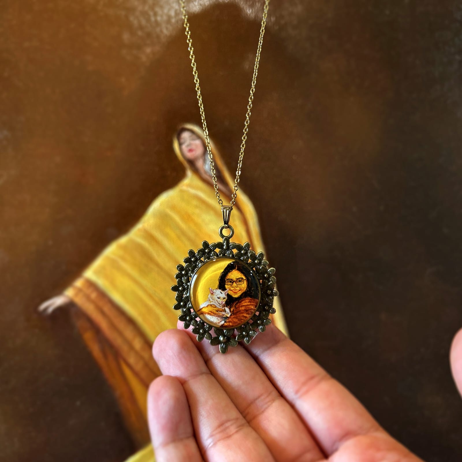 Handpainted Pendant - Image 10