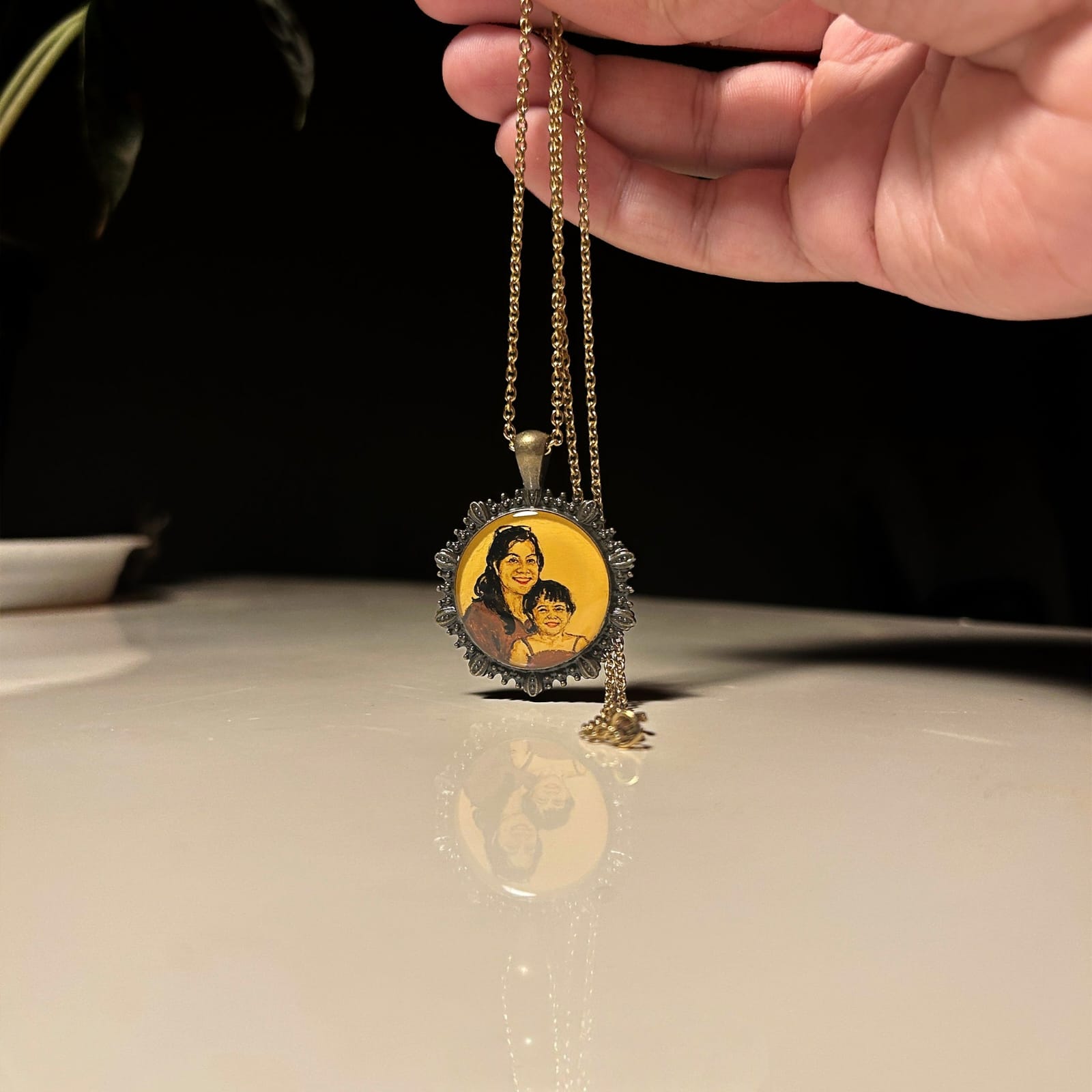 Handpainted Pendant - Image 9