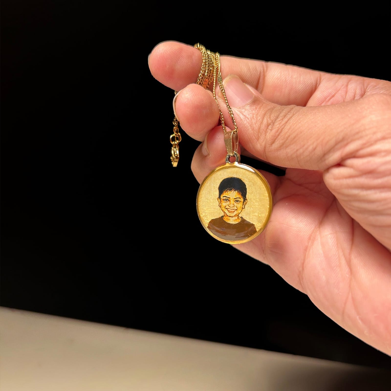 Handpainted Pendant - Image 5