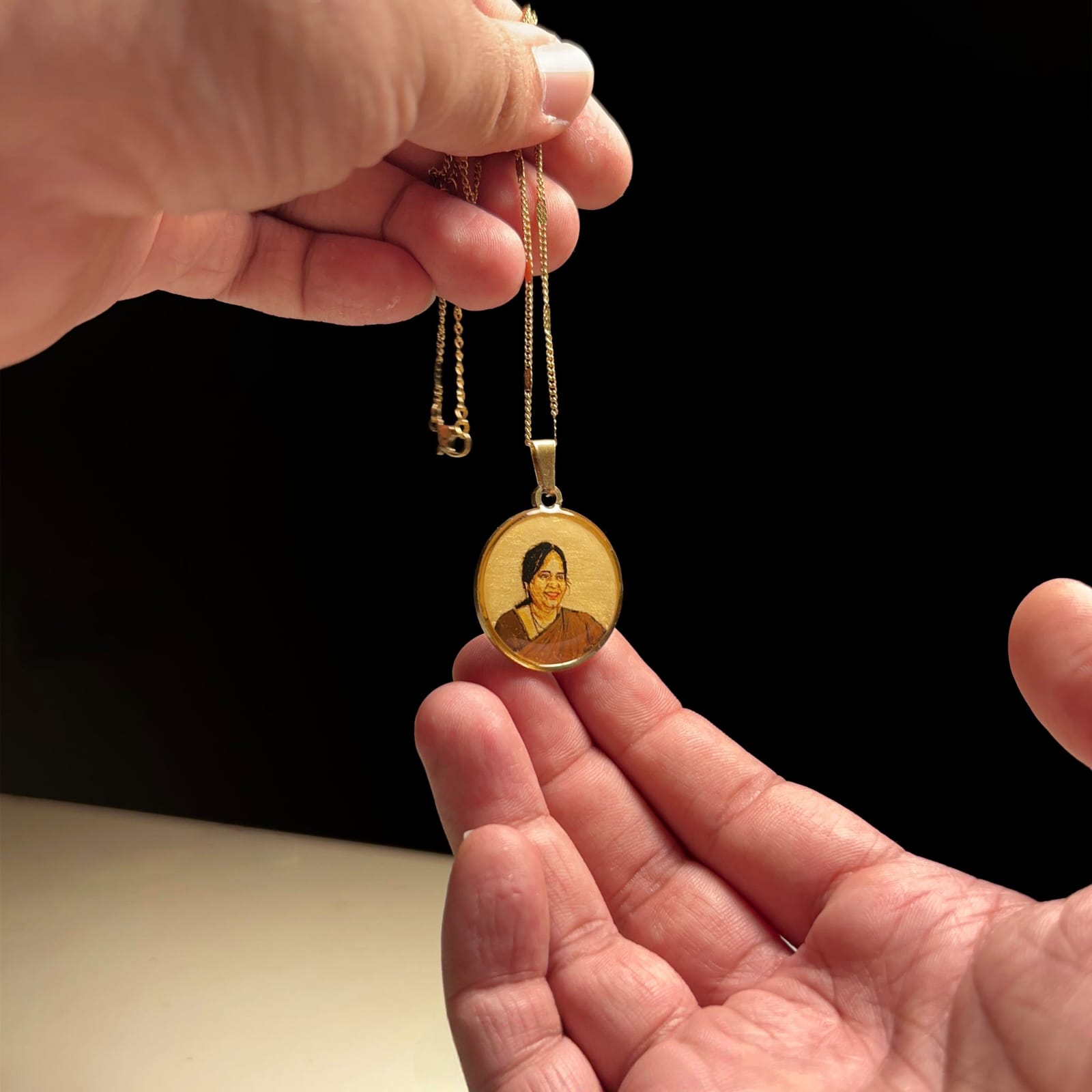 Handpainted Pendant - Image 4