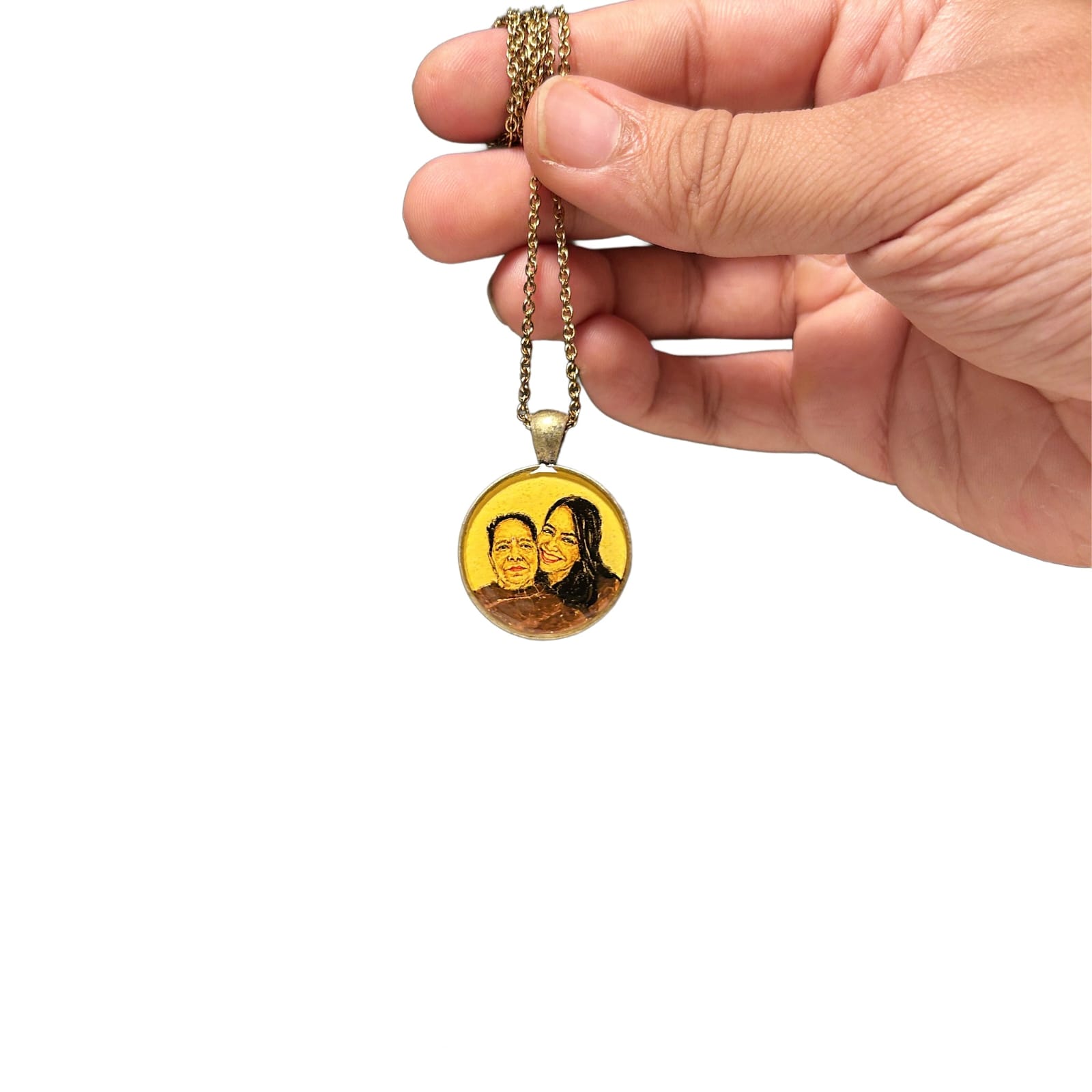 Handpainted Pendant - Image 3