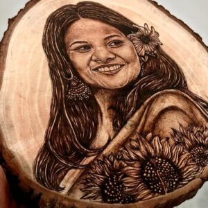 Wooden Burning Art
